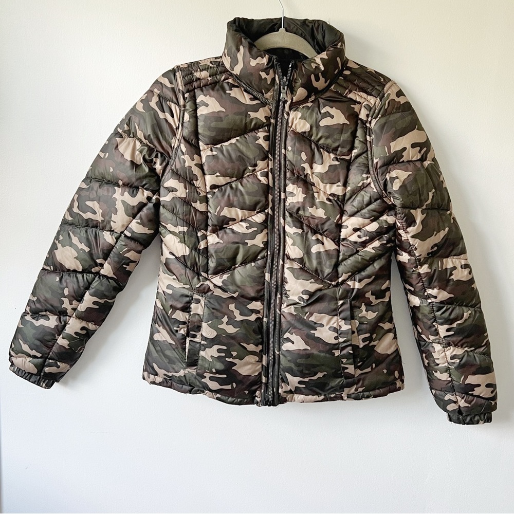 ✨REVERSIBLE✨ | Puffer Jacket Black & Camo